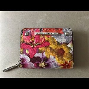 Rebecca Minkoff Floral Zip Wallet